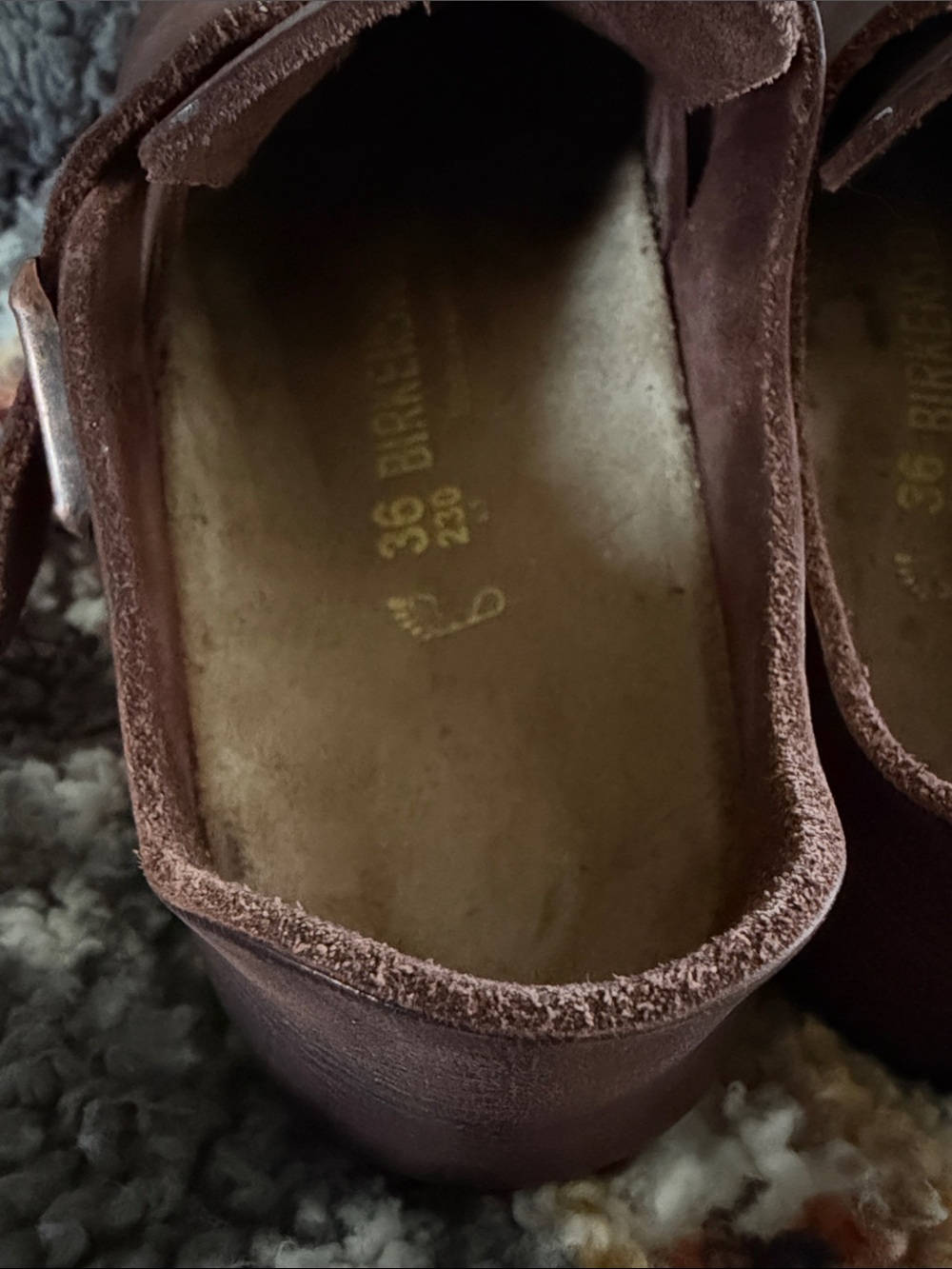 Brown London Birkenstock clogs - Picture 7 of 7